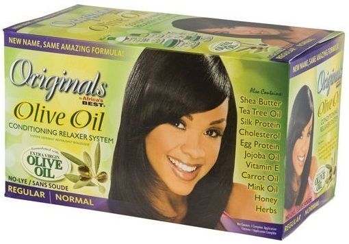 Africa Best Organics Olive Relaxer Kit Regular