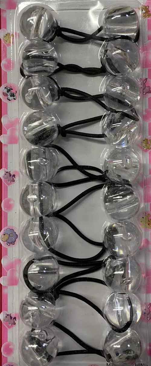 Haargummibände Zwillingsperlen-Ponytailer kinder