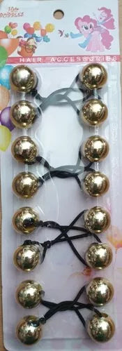 Haargummibände Zwillingsperlen-Ponytailer kinder