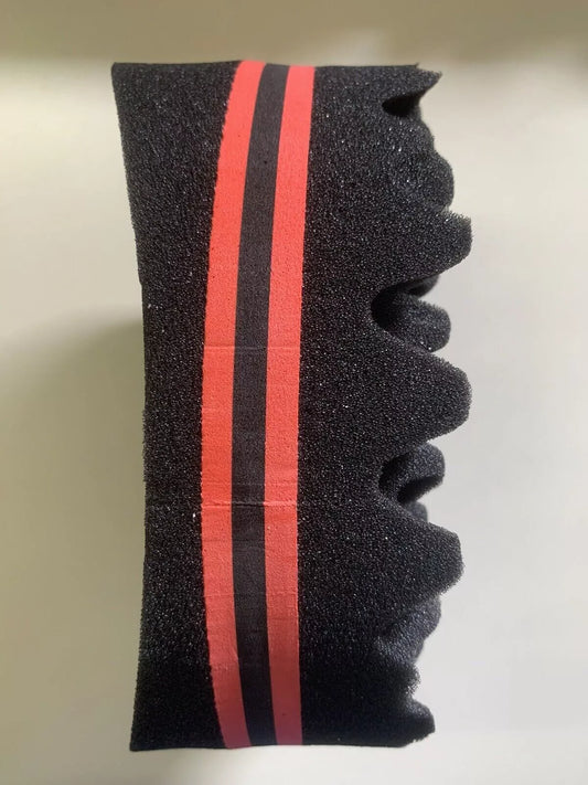 Afro Twist sponge Haarbürste Doppelseitige