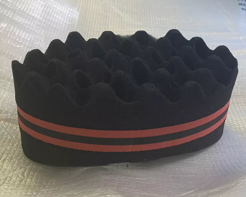 Afro Twist sponge Haarbürste Doppelseitige
