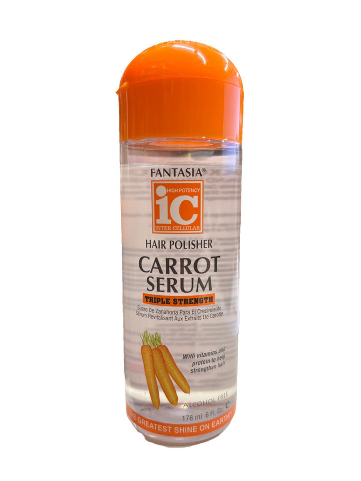 Fantasia IC Hair Polisher Carrot Growth Serum 6oz.
