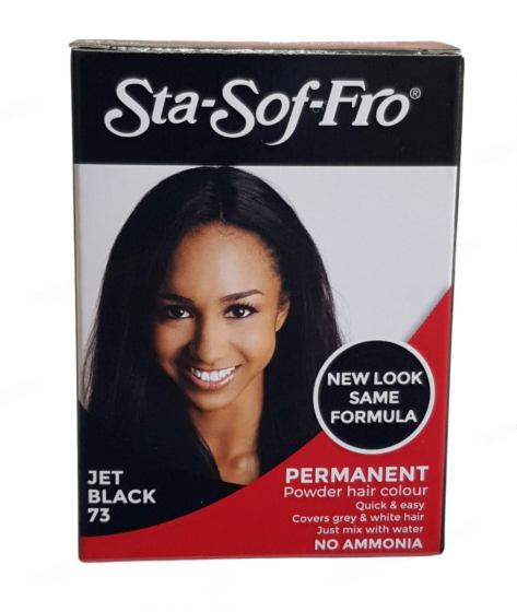 Sta-Sof-Fro HairDye Powder tiefschwarz