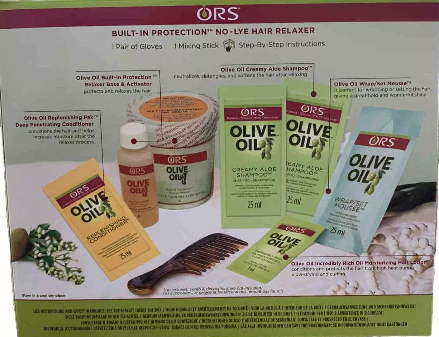 ORS Olive Oil No-Lye Hair Relaxer Normal