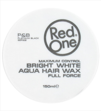 Red One Hair Wax White