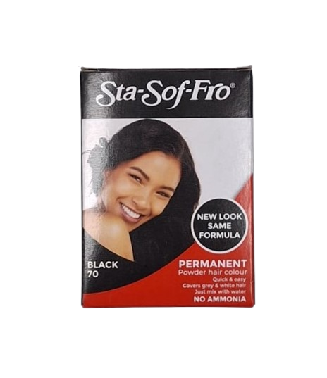 Sta-Sof-Fro HairDye Powder Black