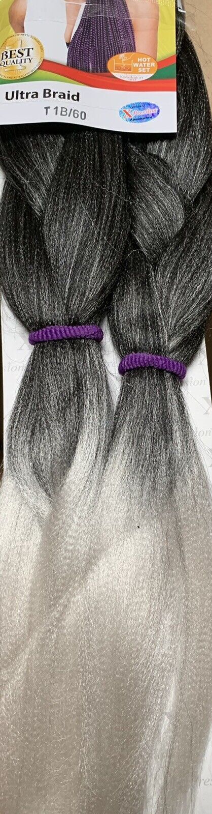 X-pression Ultra Braid Hair Extension T1B/60