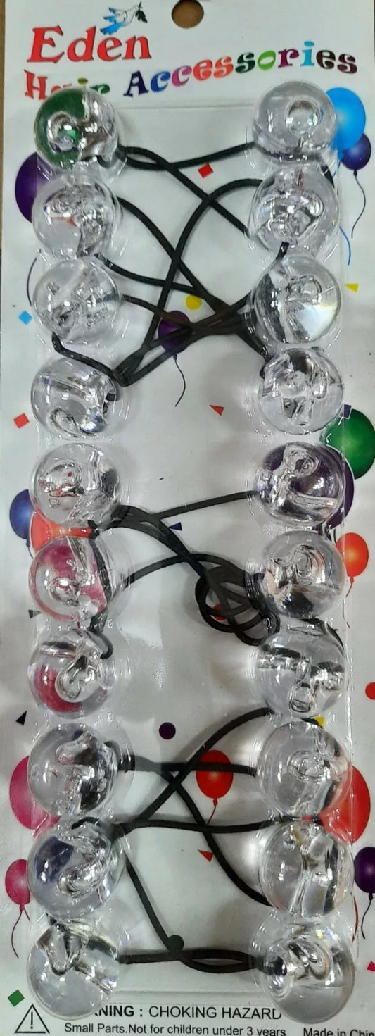 Haargummibände Zwillingsperlen-Ponytailer kinder