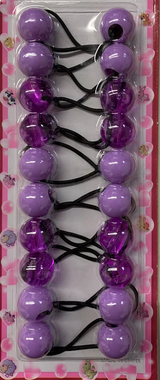 Haargummibände Zwillingsperlen-Ponytailer kinder