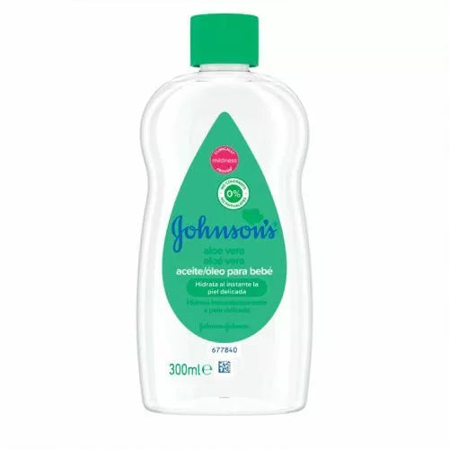 Johnsons Baby Oil Aloe Vera 300ml.