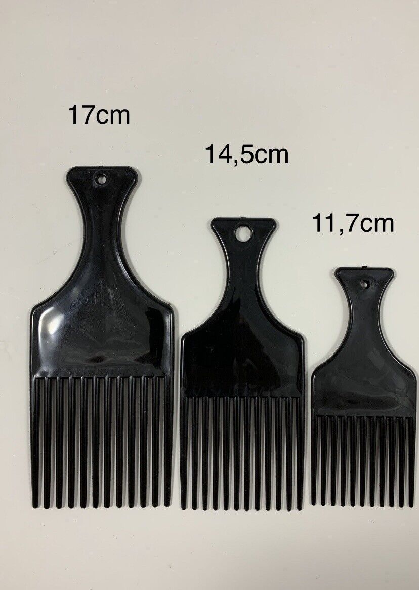 Afro comb Styling pik 3er