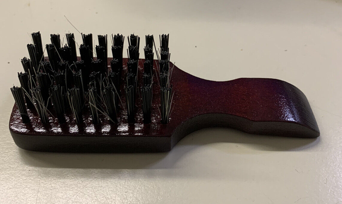 Bartbürste Mini Hart für Haar und Bart ( Braun )