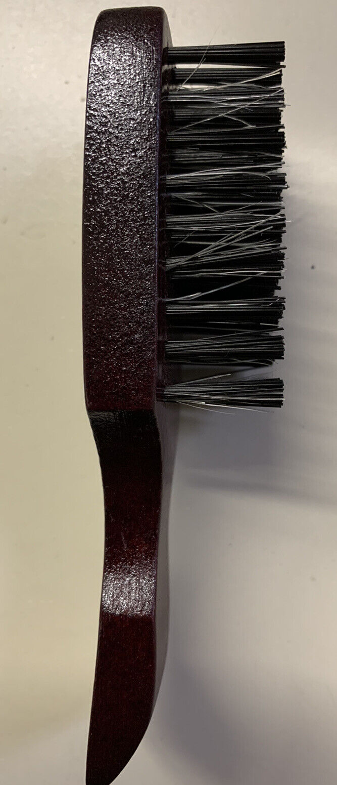 Bartbürste Mini Hart für Haar und Bart ( Braun )