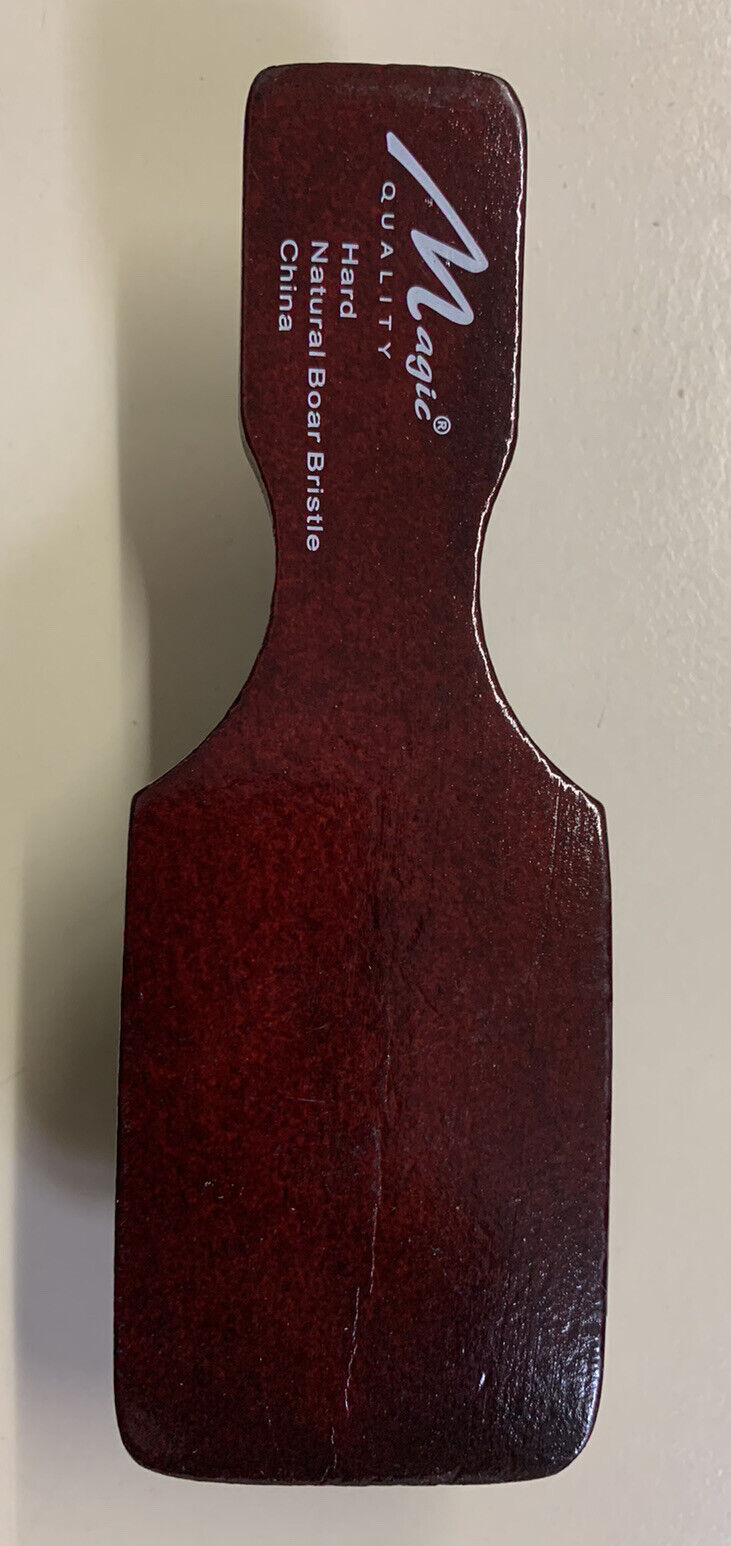 Bartbürste Mini Hart für Haar und Bart ( Braun )