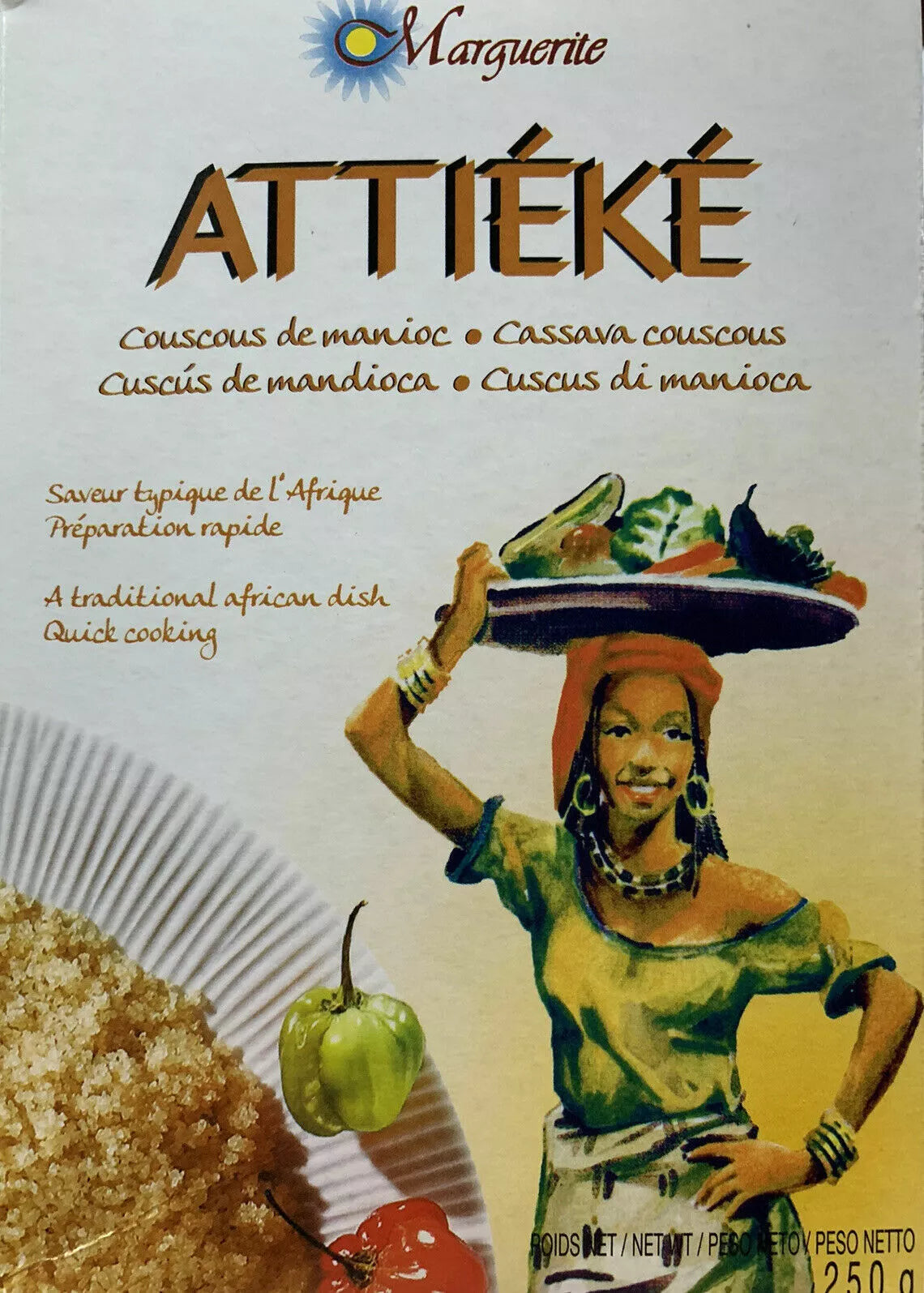 Attieke Maniok Cassava Couscous 250g