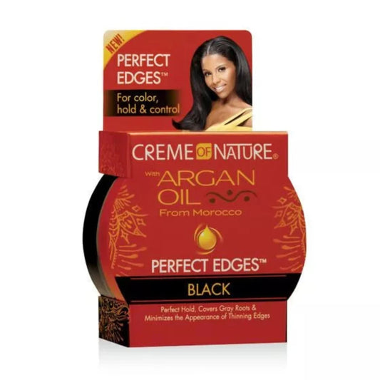 Creme of Nature Argan Oil Perfect Edges Black