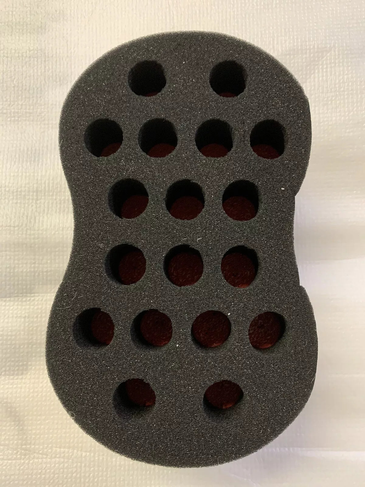 Afro Twist sponge Haarbürste Schwamm Doppelseitige