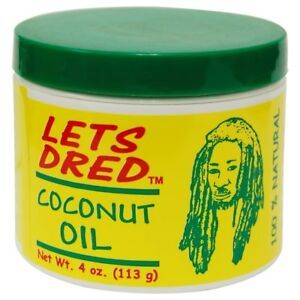 Lets Dred Coconut Oil 4oz.