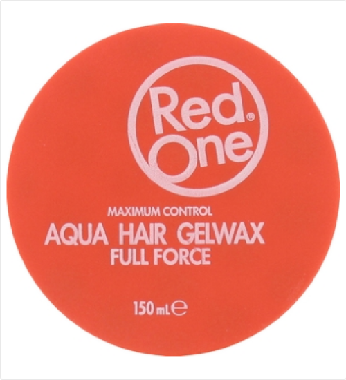 Red One Gel Aqua Hair Wax Orange