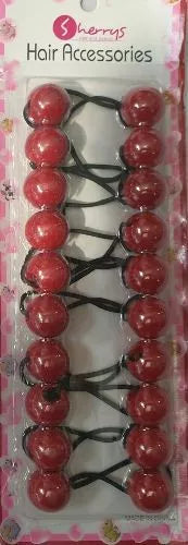 Haargummibände Zwillingsperlen-Ponytailer kinder