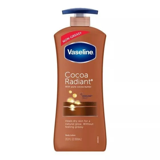Vaseline Body Cocoa Radiant Lotion 600ml.