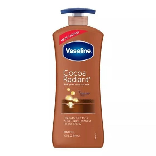 Vaseline Body Cocoa Radiant Lotion 600ml.