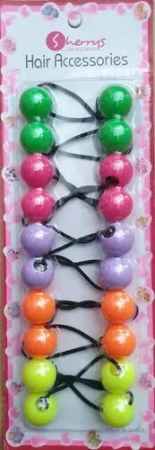 Haargummibände Zwillingsperlen-Ponytailer kinder