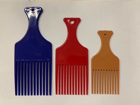 Afro comb Styling pik 3er