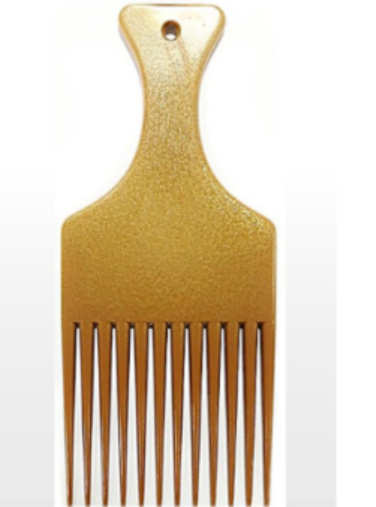 Afro Kamm Wooden Effect Comb